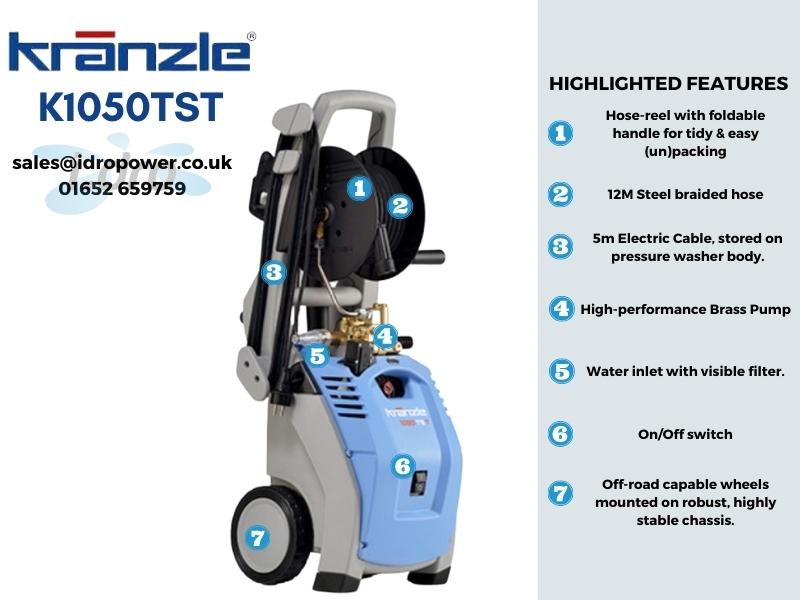 Pressure Washers & Steam Cleaners K1050TST (Kranzle)